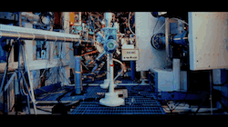 gif of the MCP spitting out Kevin Flynn back into the real world at the end of TRON 1982