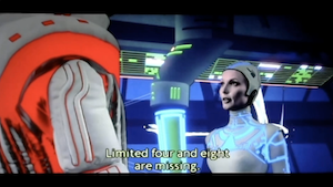 Yori reports to her supervisor: Limited 4 and 8 are missing. (Tron 1982)