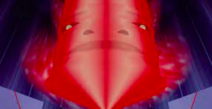 the Master Control Program, a giant red artificially intelligent entity shaped like a spinning top. which was Walter Gibbs' chess program before Dilliinger turned it into a tyrannical sysadmin. Because Dillinger apparently considers EVERY game program by another programmer to be Free Use.