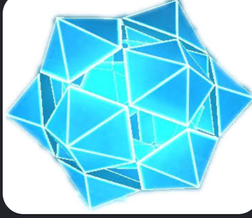 The Byte, a floating geometric shape that's a character in Tron 2.0